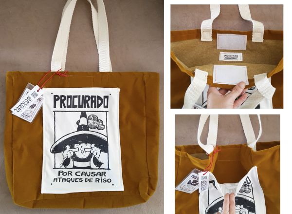 Sacola Ecobag - PROCURADOS - Silueta